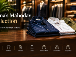 Rama’s Mahoday clothing store for men in Kota